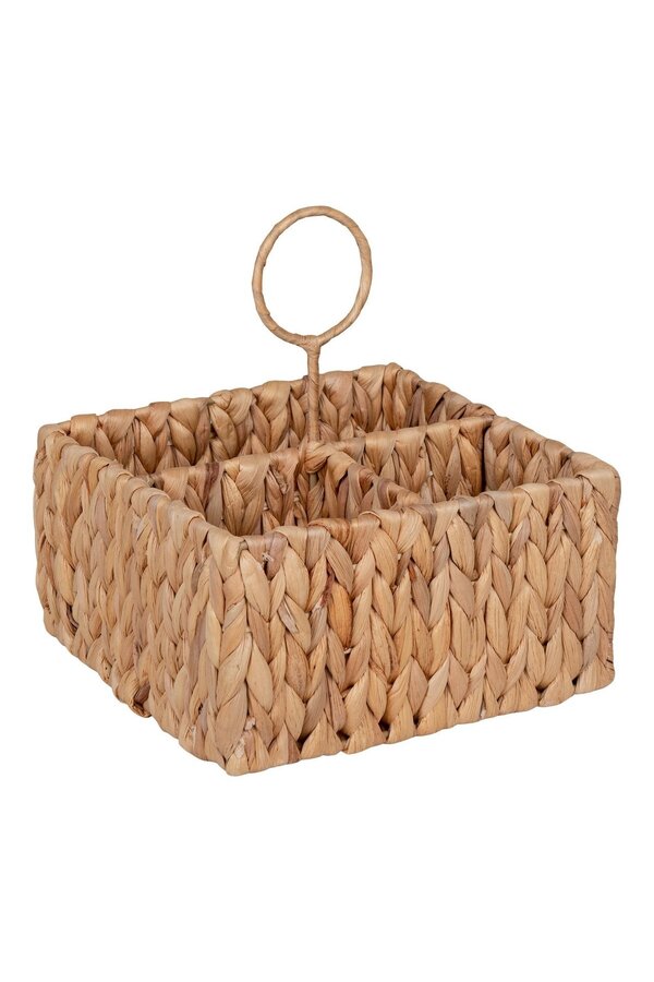 Pleiku Aufbewahrungsbox – Aufbewahrungsbox, Wasserhyazinthe, naturfarben, 20 x 11 x 20 cm