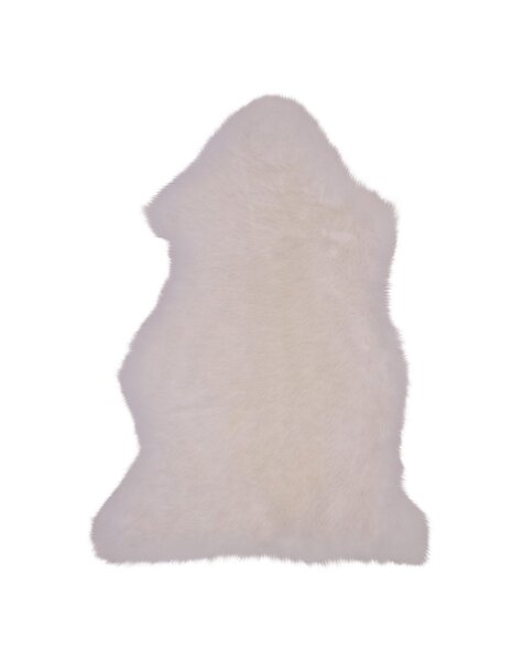 Lammleder – Echtes Lammleder, Elfenbein – 50 x 85 cm