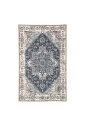 Havana Fußmatte – Blau, Chenille-Polyester, 50 x 80 cm