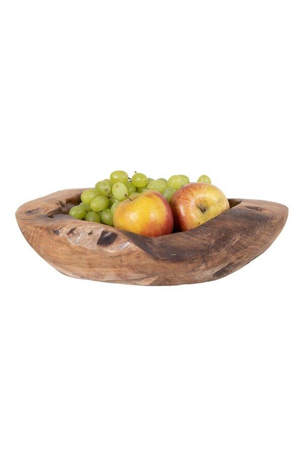 Rio Kom - Teak, Natur, Ø30x10 cm