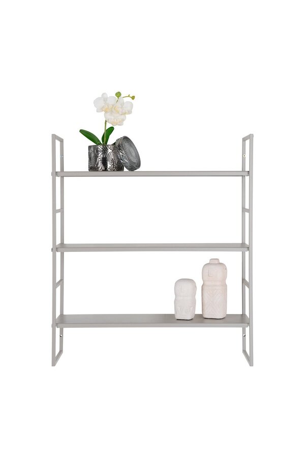Beja Regalböden – Cool Grey, Stahl, 48 x 17 x 55 cm