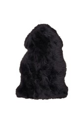 Lammleder – Echtes Lammleder, Schwarz – 50 x 85 cm