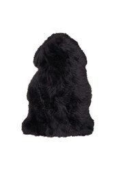 Lammleder – Echtes Lammleder, Schwarz – 50 x 85 cm
