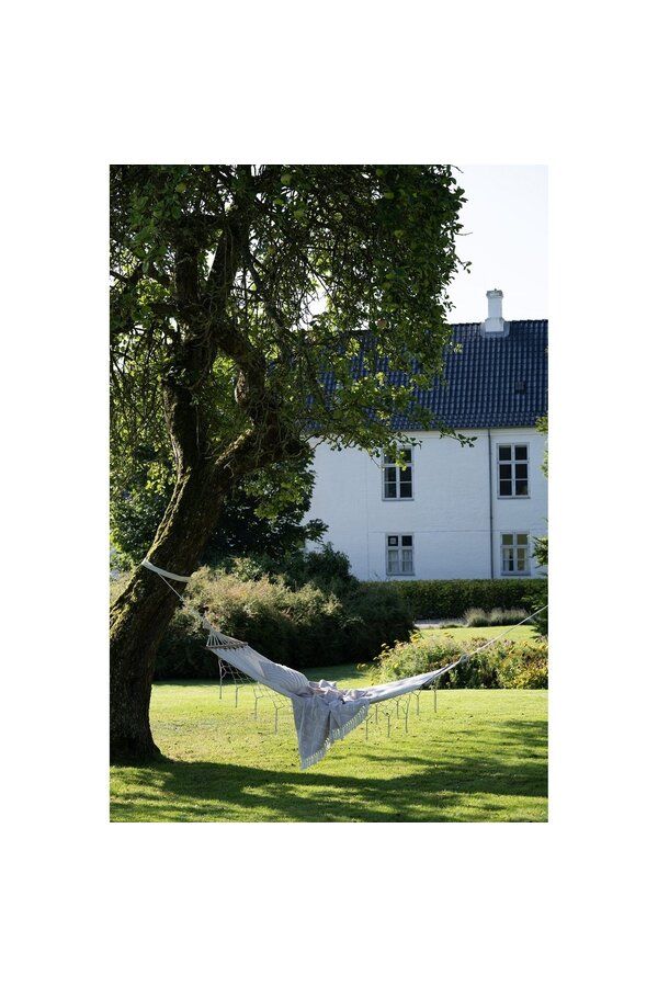 Edessa Hängematte – cremefarben, Polyester/Baumwolle/Lärche