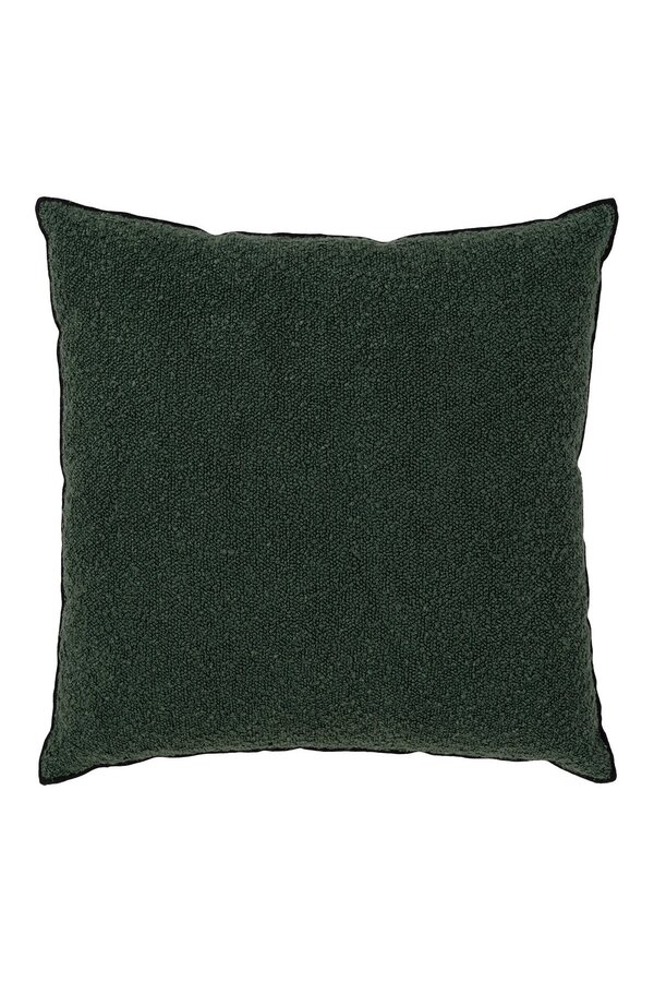 Lismore Kissen – Kissen, Polyester, Baumwolle, grün, 45 x 45 cm