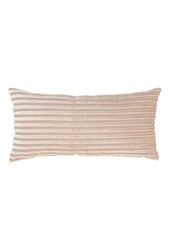 Alburry Kissen – Kissen, beige, Polyester, Rayon, Baumwolle, 30 x 60 cm