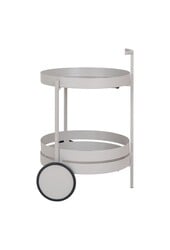 Beja Bartrolley – Stahl, Kühlgrau – 40 x 49,5 x 61 cm