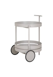 Beja Bartrolley – Stahl, Kühlgrau – 40 x 49,5 x 61 cm