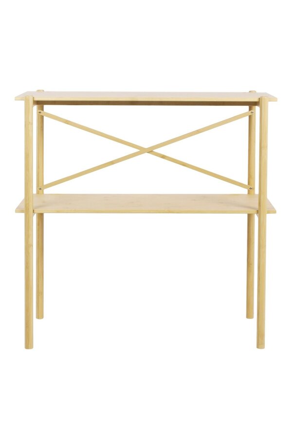 Manaus Consoletafel - Naturel, Bamboe, 83x32x80,5 cm