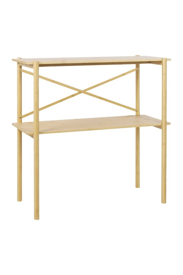 Manaus Consoletafel - Naturel, Bamboe, 83x32x80,5 cm