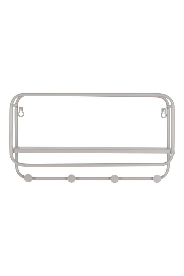 Feira Hoedenplank - Cool Grey, Staal, 45x15x25 cm