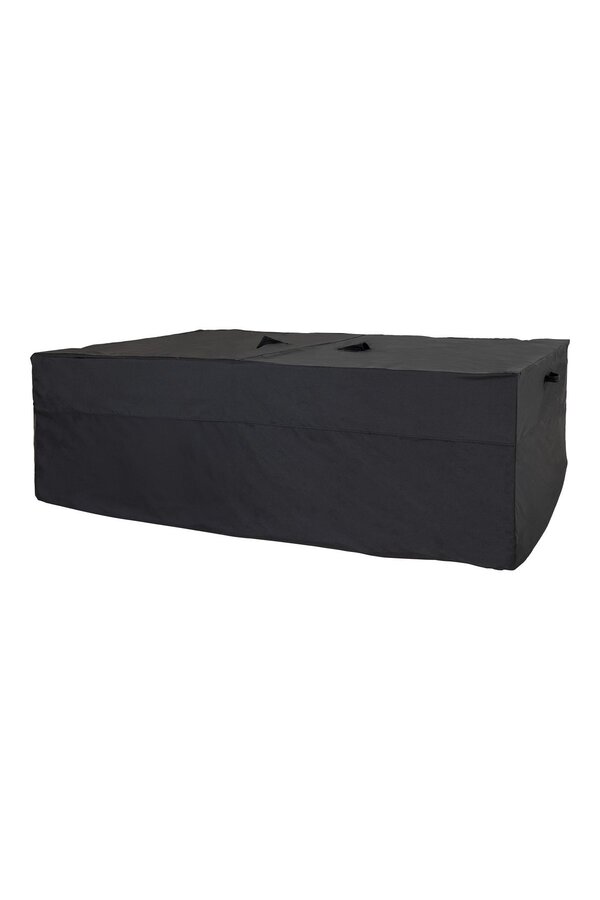 Luxusbezug – Schwarz, 100 % Polyester, 210 x 180 x 95 cm