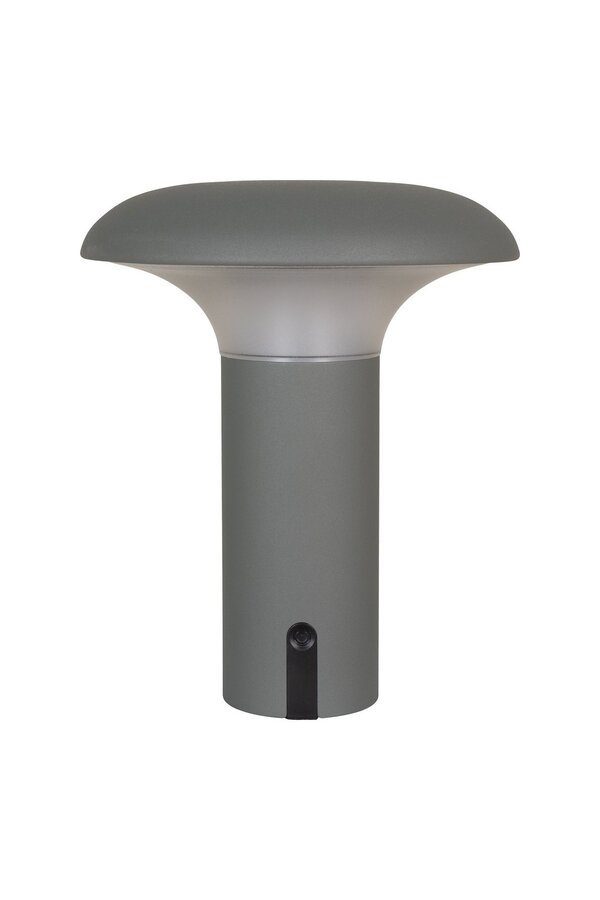 Ramsey LED-Lampe – Lampe, wiederaufladbar, grau