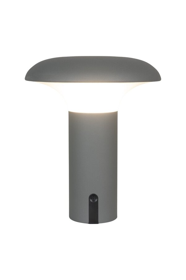 Ramsey LED-Lampe – Lampe, wiederaufladbar, grau