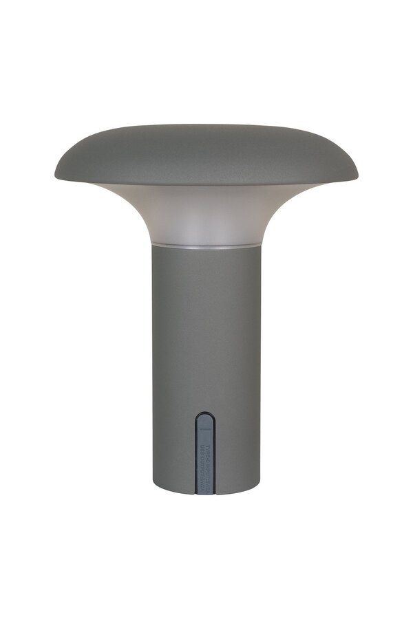 Ramsey LED-Lampe – Lampe, wiederaufladbar, grau