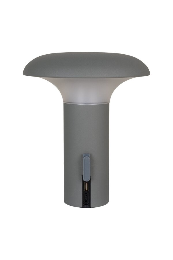 Ramsey LED-Lampe – Lampe, wiederaufladbar, grau