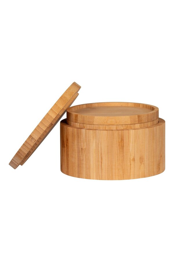 Chefalu Opbergdoos - Opbergdoos, bamboe, naturel, set van 2