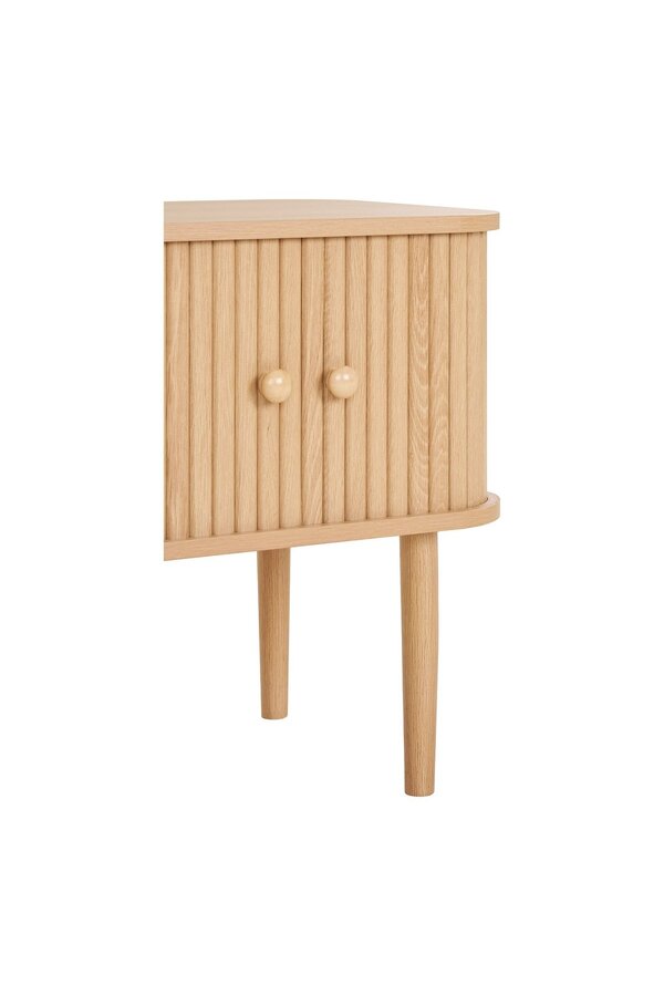Nikko Beistelltisch – Natur, MDF/Kiefer, 45 x 40 x 50,5 cm