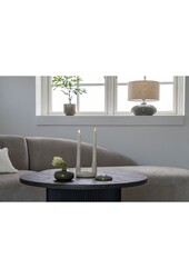 Kerzenhalter – Keramik, Beige – Ø 13 x 8,5 cm