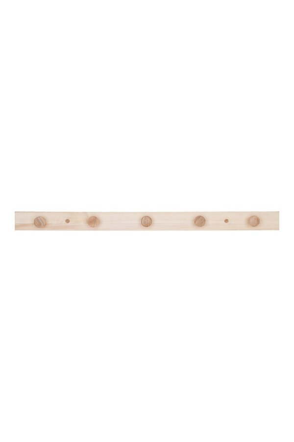 Abano Garderobe – Garderobe, Pappelholz, natur, L: 70 cm