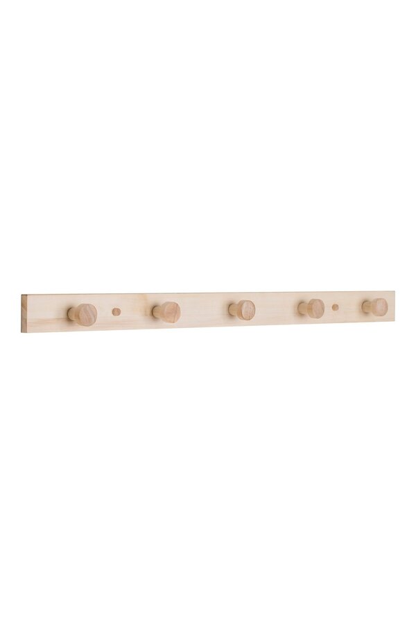 Abano Garderobe – Garderobe, Pappelholz, natur, L: 70 cm