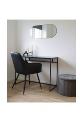 Jersey Spiegel – Messingoptik, Stahl, 35 x 80 x 0,5 cm