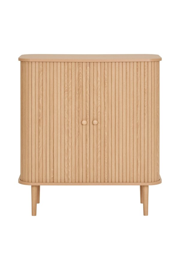 Nikko Side Board – Natur, MDF/Kiefer, 80 x 40 x 87 cm