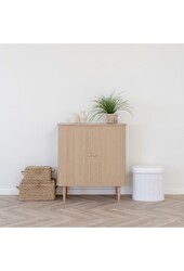 Nikko Side Board – Natur, MDF/Kiefer, 80 x 40 x 87 cm