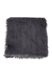 Sitzfläche aus Kunstleder – Grau, Polyester, 40 x 40 x 6,5 cm