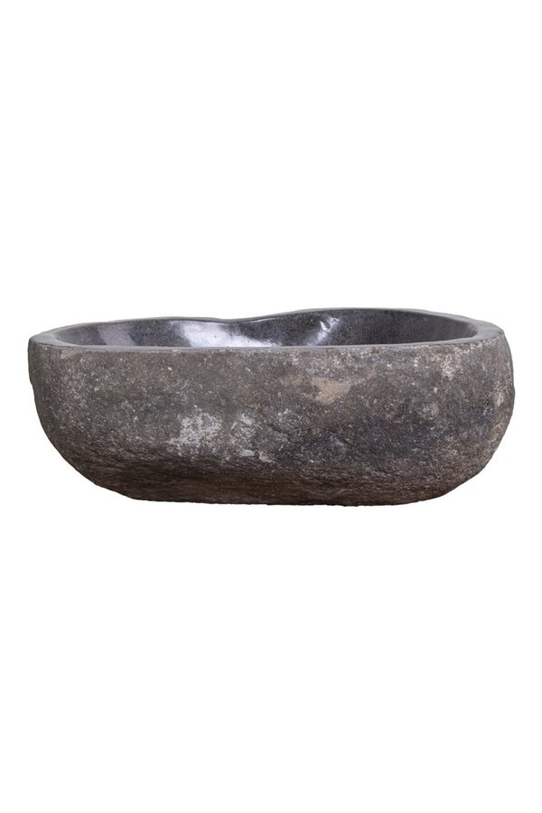 Donau Riverstone Spülbecken – Naturstein, 40 x 35 x 15 cm