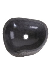 Donau Riverstone Spülbecken – Naturstein, 40 x 35 x 15 cm
