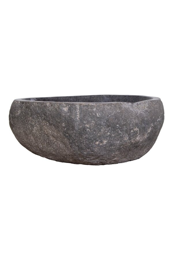Donau Riverstone Spülbecken – Naturstein, 40 x 35 x 15 cm