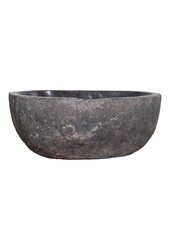 Donau Riverstone Spülbecken – Naturstein, 40 x 35 x 15 cm