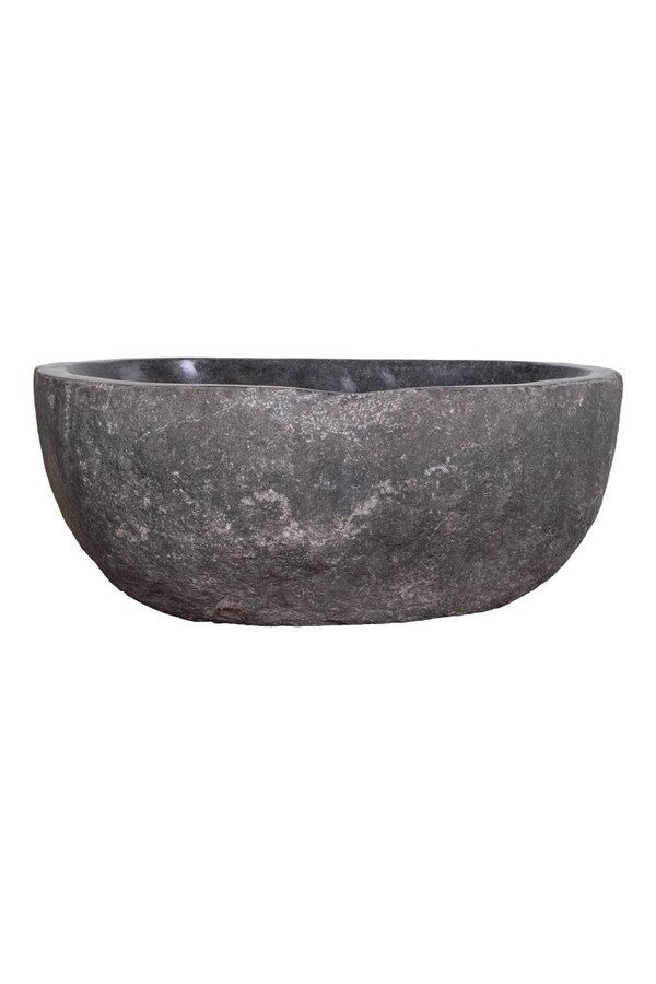 Donau Riverstone Spülbecken – Naturstein, 40 x 35 x 15 cm