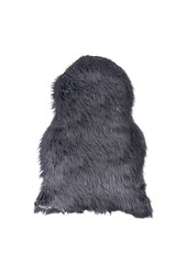Kunstleder – Grau, Polyester, 50 x 85 x 6,5 cm