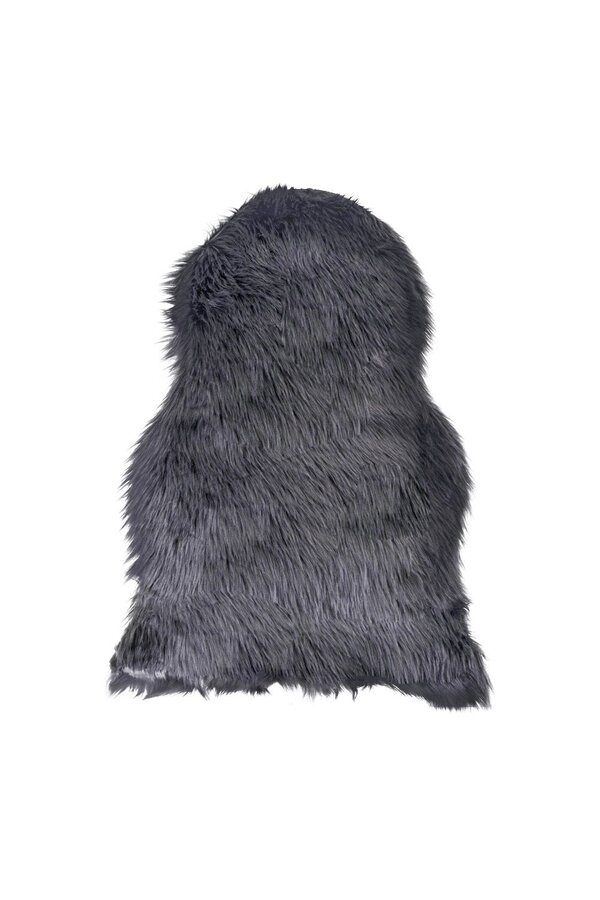 Kunstleder – Grau, Polyester, 50 x 85 x 6,5 cm