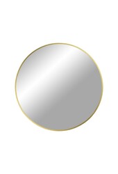 Madrid Spiegel – Aluminium, Glas, Messing – Ø 60 cm