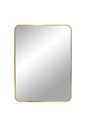 Madrid Spiegel – Messing, Aluminium, Glas, 50 x 70 cm