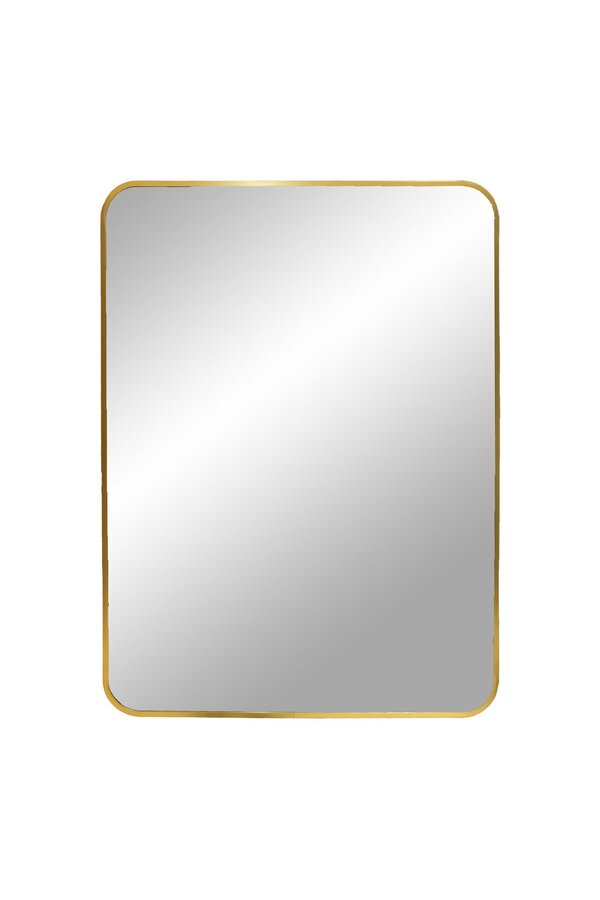 Madrid Spiegel – Messing, Aluminium, Glas, 50 x 70 cm