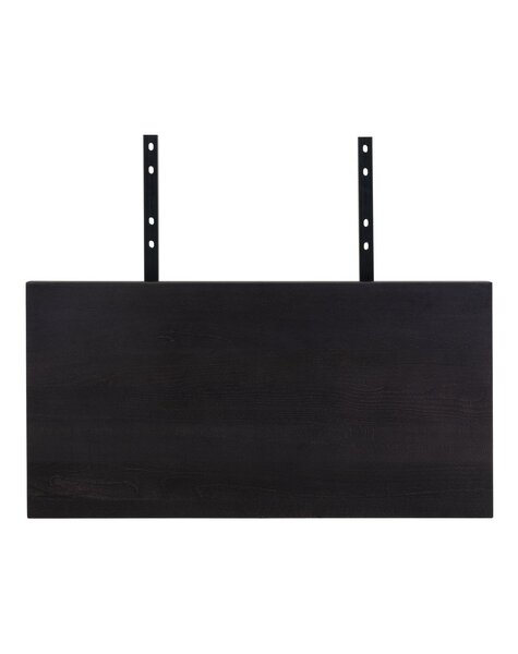 Verlängerungsplatten für Tisch Toulon/Montpellier/Bordeaux – Schwarz, Eiche/Stahl, 95 x 50 x 4 cm – 2er-Set