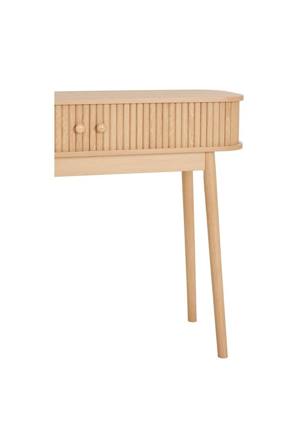 Nikko Konsolentisch – Natur, MDF/Genen, 100 x 30 x 80,5 cm