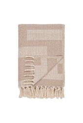 Adana Plaid – Taupe/Beige, Baumwollpolyester, 130 x 180 cm
