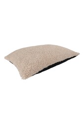 Tavira Kissen – Grau/Braun, 100 % Polyester, 45 x 60 cm