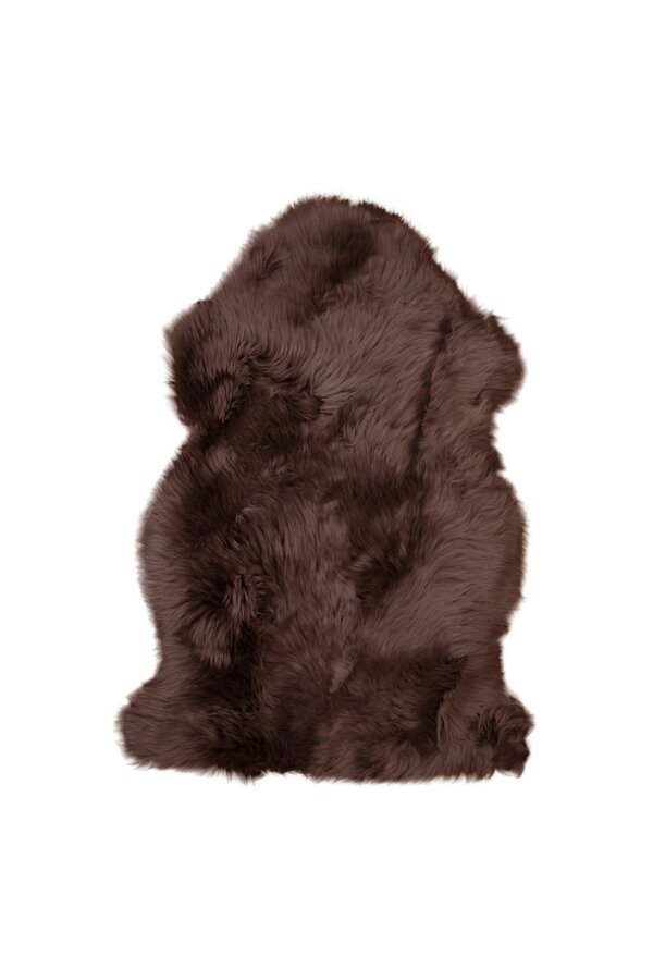 Lammleder – Echtes Lammleder, Braun – 50 x 85 cm