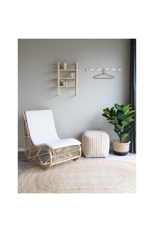 Bombay Teppich – Jute, Natur – 140 x 200 cm