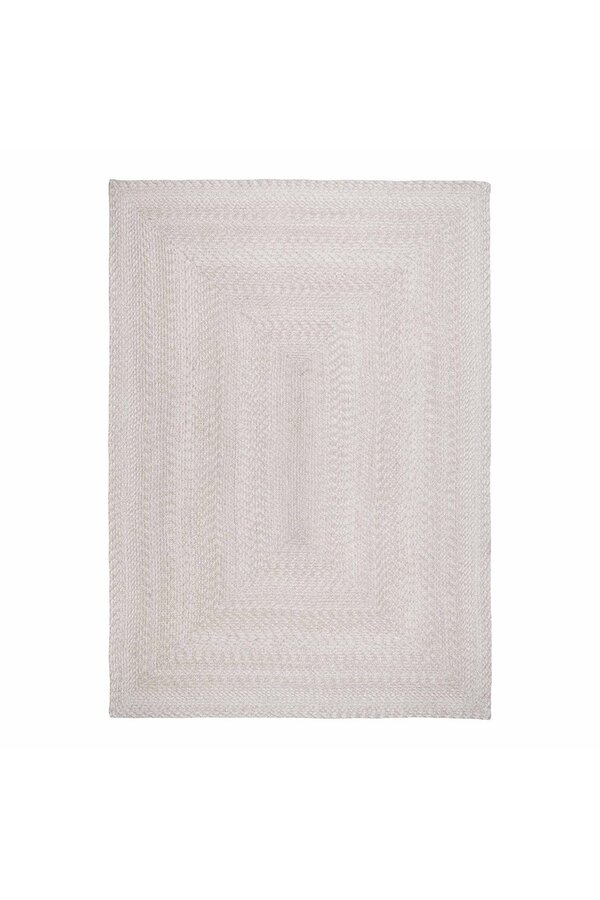 Menorca Teppich – Sandfarben, 100 % recyceltes PET, 140 x 200 cm