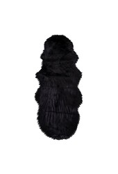 Kunstleder – Schwarz, Polyester, 60 x 180 cm