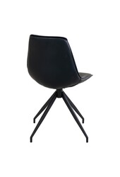 Monaco Esszimmerstuhl – Schwarz, PU/Stahl, 56 x 48 x 86 cm – 2er-Set
