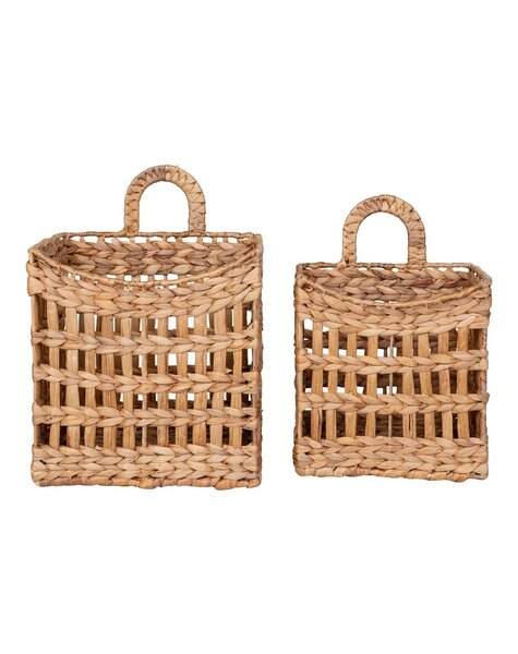 Cala Hängekörbe – Wasserhyazinthe, naturfarben – 2er-Set