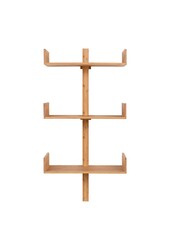 Villa Shelf – Wandregal, Bambus, naturfarben, 50 x 102 cm